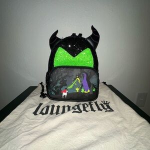 Loungefly Maleficent Sequin Backpack